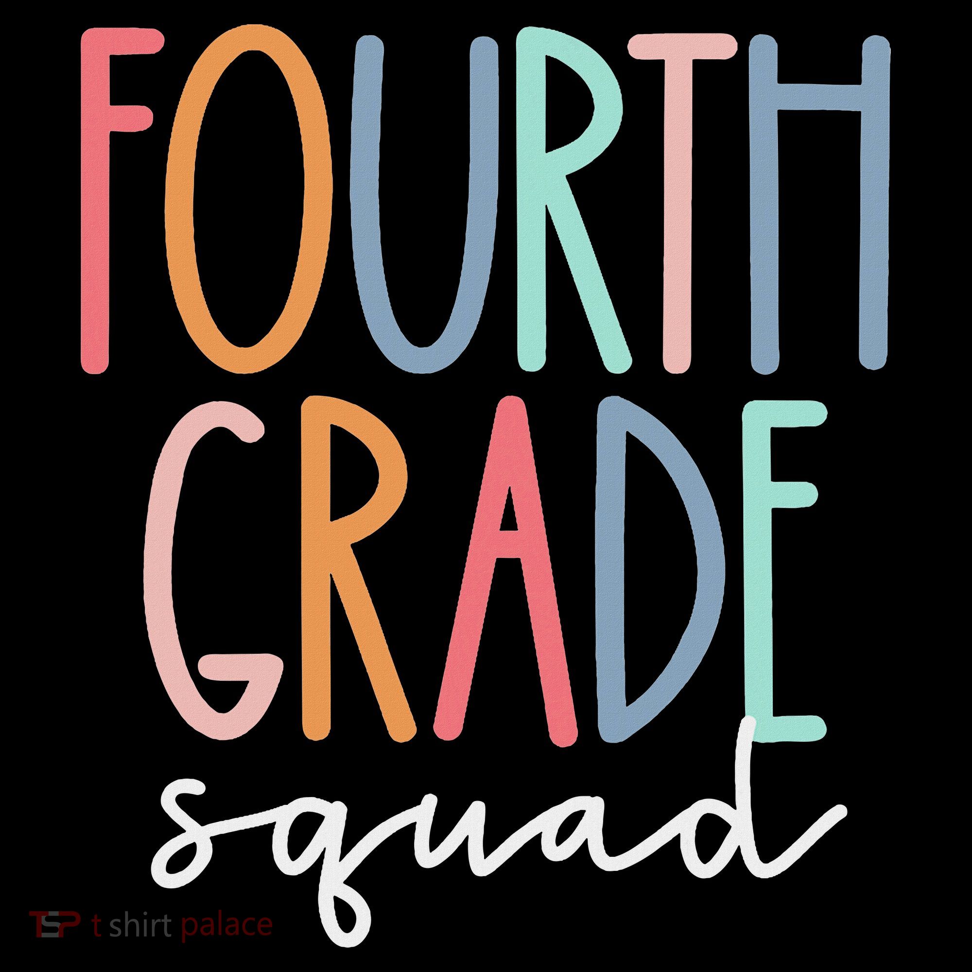 Fourth Grade Squad 4th Teacher Crew Back To School Team Sweatshirt