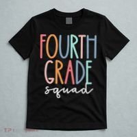 Fourth Grade Squad 4th Teacher Crew Back To School Team T-Shirt thumb 5