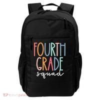Fourth Grade Squad 4th Teacher Crew Back To School Team Backpack thumb 0