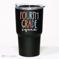 Fourth Grade Squad 4th Teacher Crew Back To School Team Tumbler thumb 0