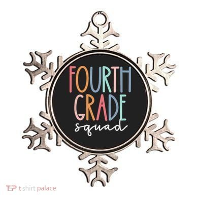 Fourth Grade Squad 4th Teacher Crew Back To School Team Ornament
