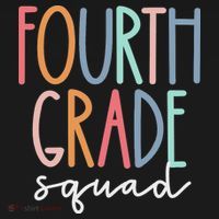 Fourth Grade Squad 4th Teacher Crew Back To School Team Tank Top thumb 6