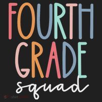 Fourth Grade Squad 4th Teacher Crew Back To School Team Golf Towel thumb 3