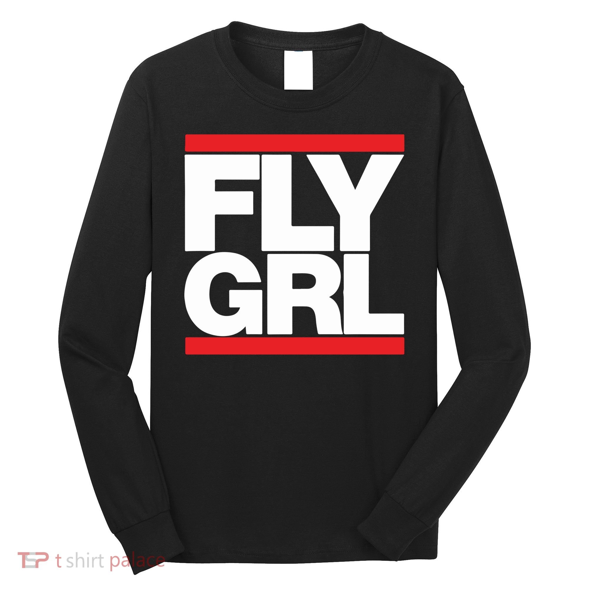 Fly Grl Survival Of The Thickest Mavis Beamont Run Fly Girl Long Sleeve Shirt