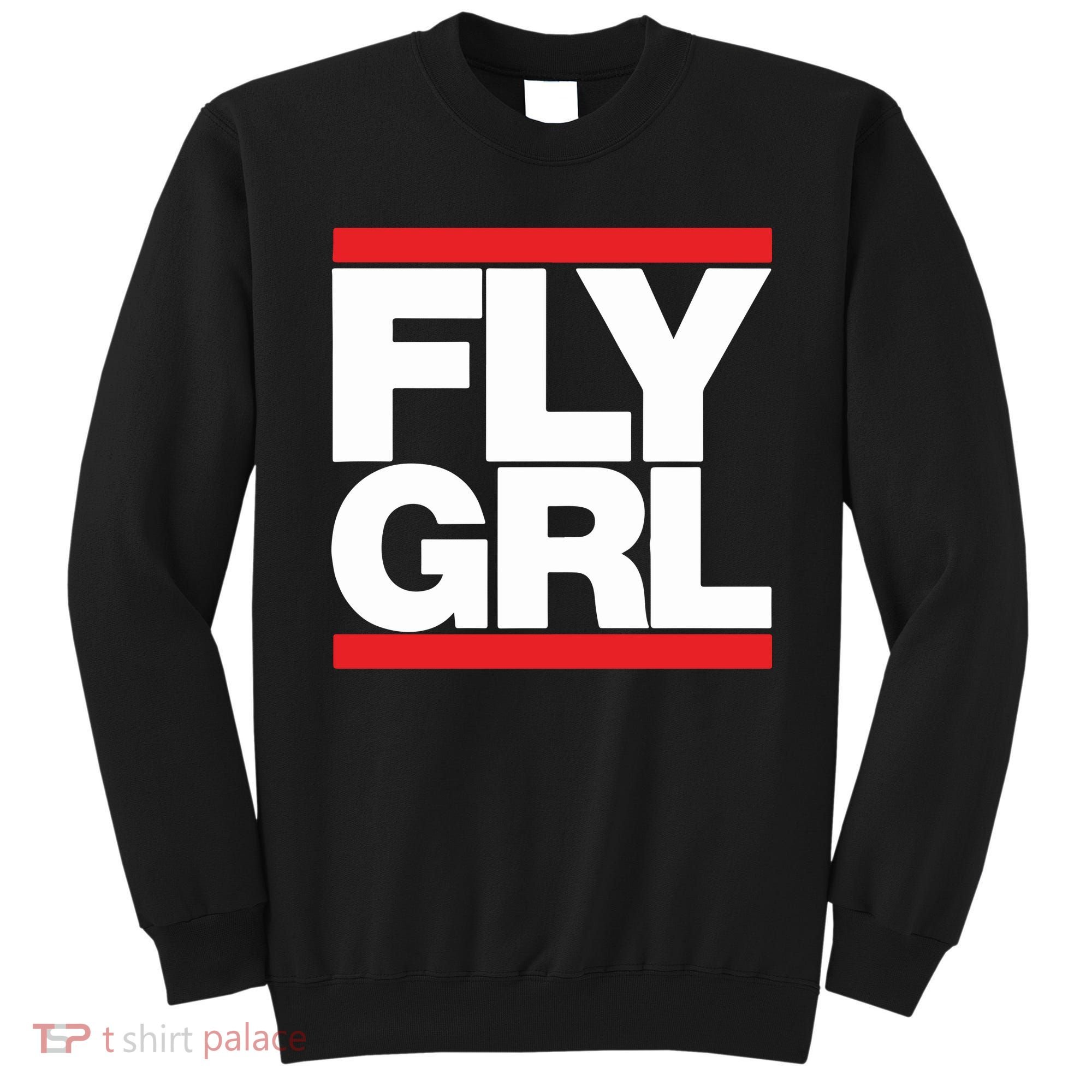 Fly Grl Survival Of The Thickest Mavis Beamont Run Fly Girl Sweatshirt