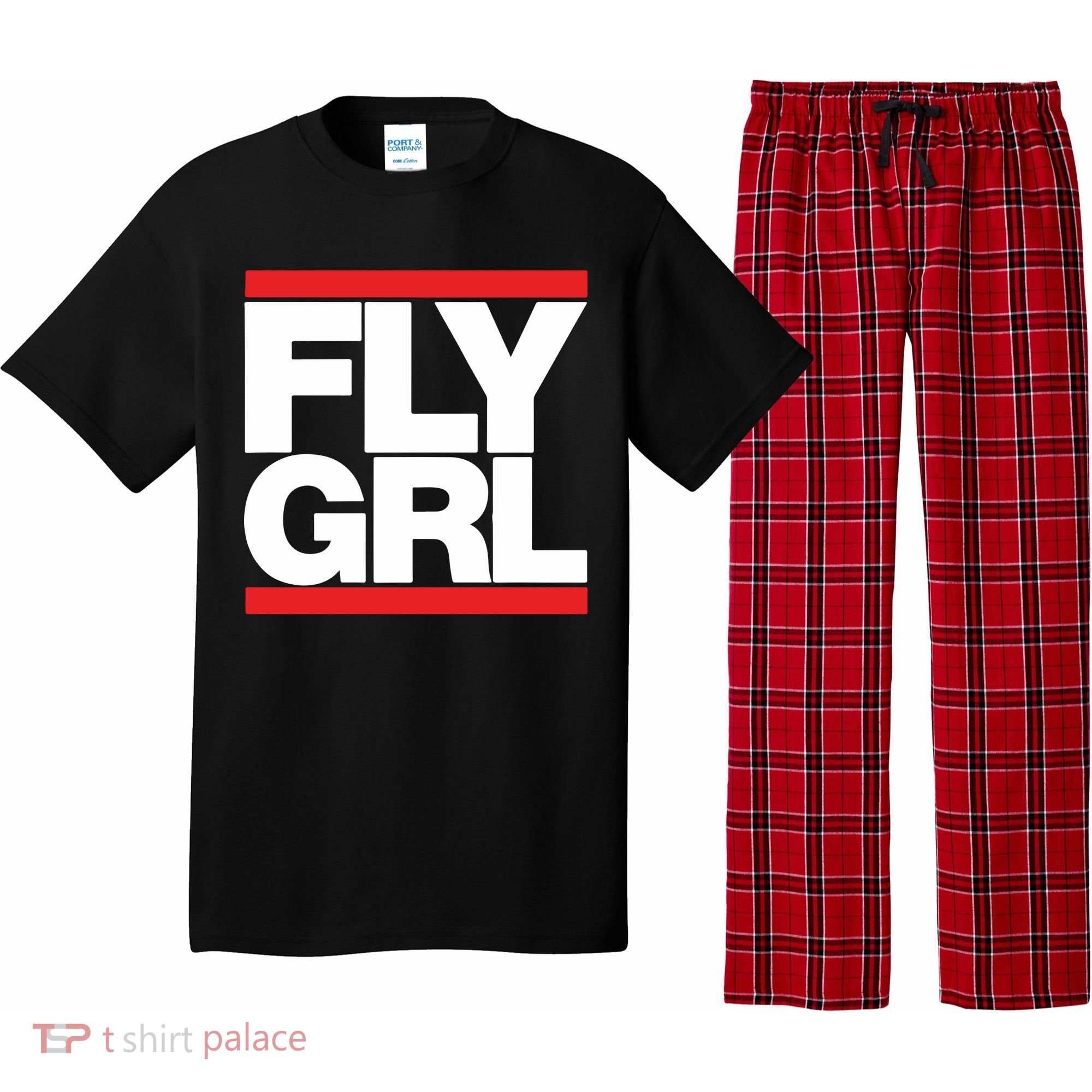 Fly Grl Survival Of The Thickest Mavis Beamont Run Fly Girl Pajama Set