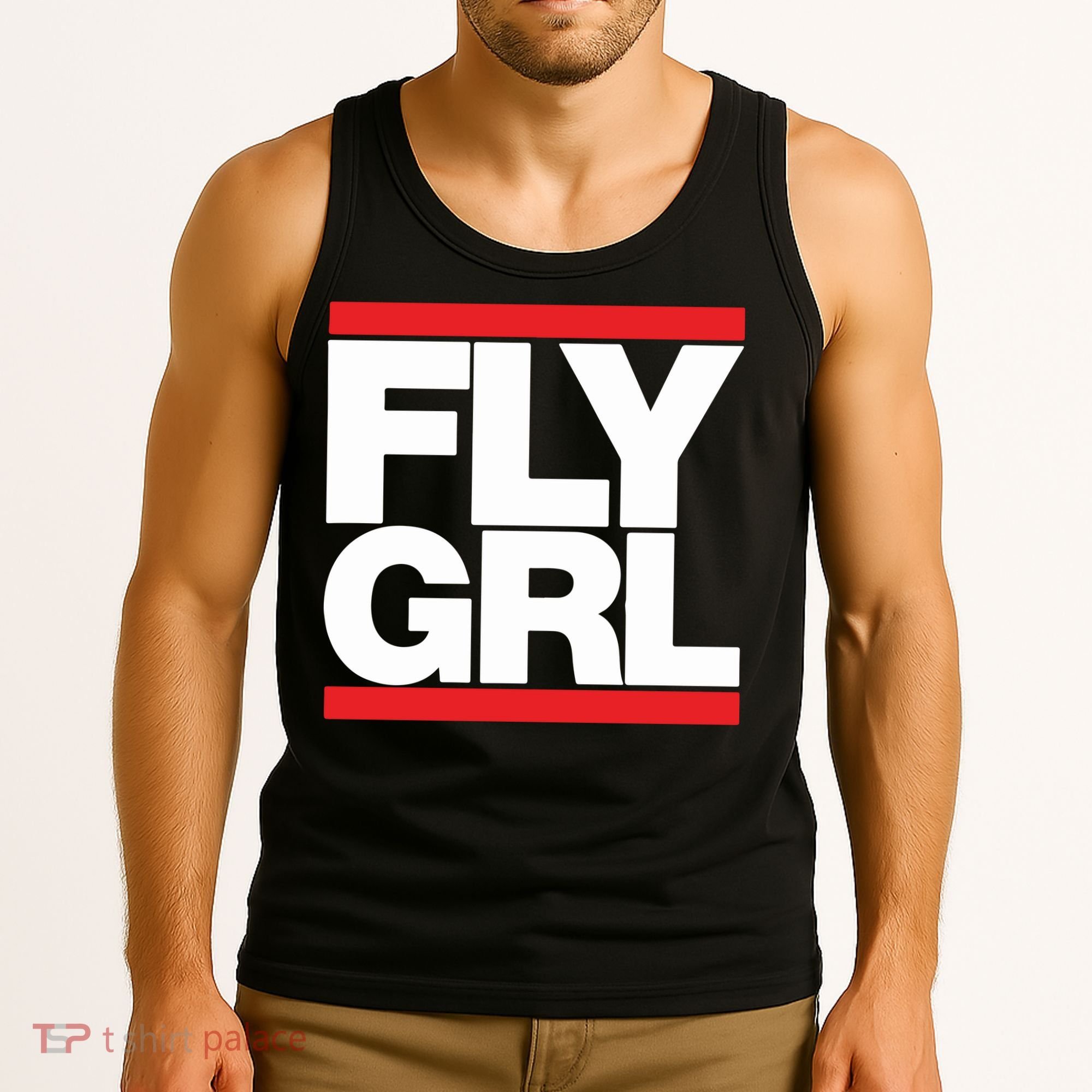 Fly Grl Survival Of The Thickest Mavis Beamont Run Fly Girl Tank Top