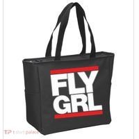 Fly Grl Survival Of The Thickest Mavis Beamont Run Fly Girl Tote Bag thumb 2