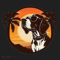 Funny german shorthaired pointer Cute Cool Sunglasses Tumbler thumb 3