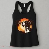 Funny german shorthaired pointer Cute Cool Sunglasses Women's Tank Top thumb 3