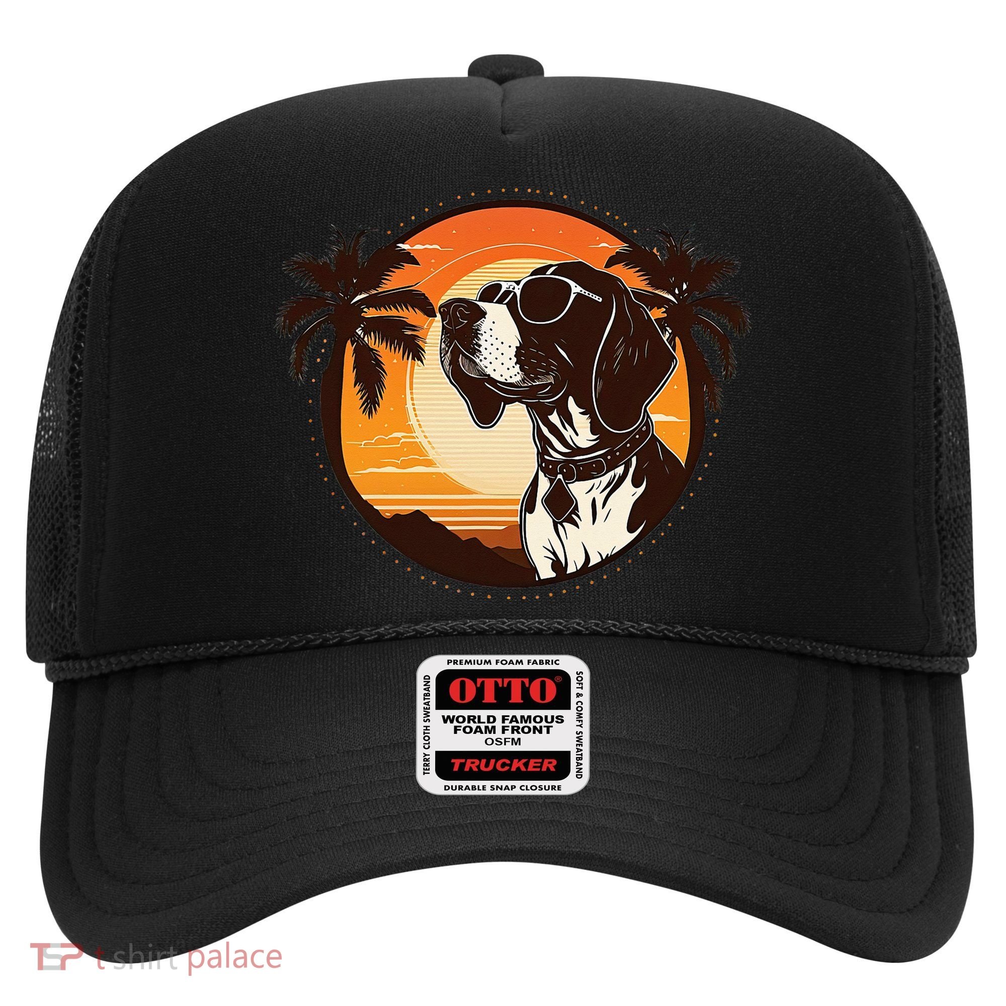 Funny german shorthaired pointer Cute Cool Sunglasses Hat
