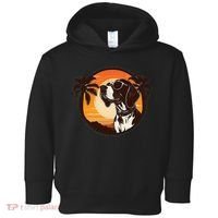 Funny german shorthaired pointer Cute Cool Sunglasses Toddler Hoodie thumb 0
