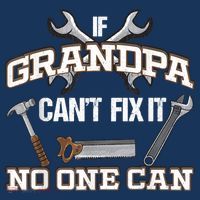 Funny Grandpa Shirt If Grandpa Can't Fix It No One Can Visor thumb 3