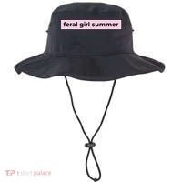 feral girl summer Bucket Hat thumb 0