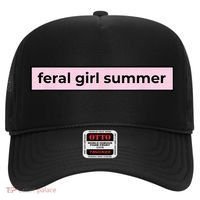 feral girl summer Hat thumb 0