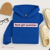 feral girl summer Hoodie thumb 4