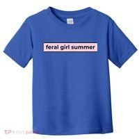 feral girl summer Toddler T-Shirt thumb 0