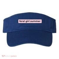 feral girl summer Visor thumb 0