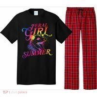 Feral Girl Summer Funny Pajama Set thumb 0