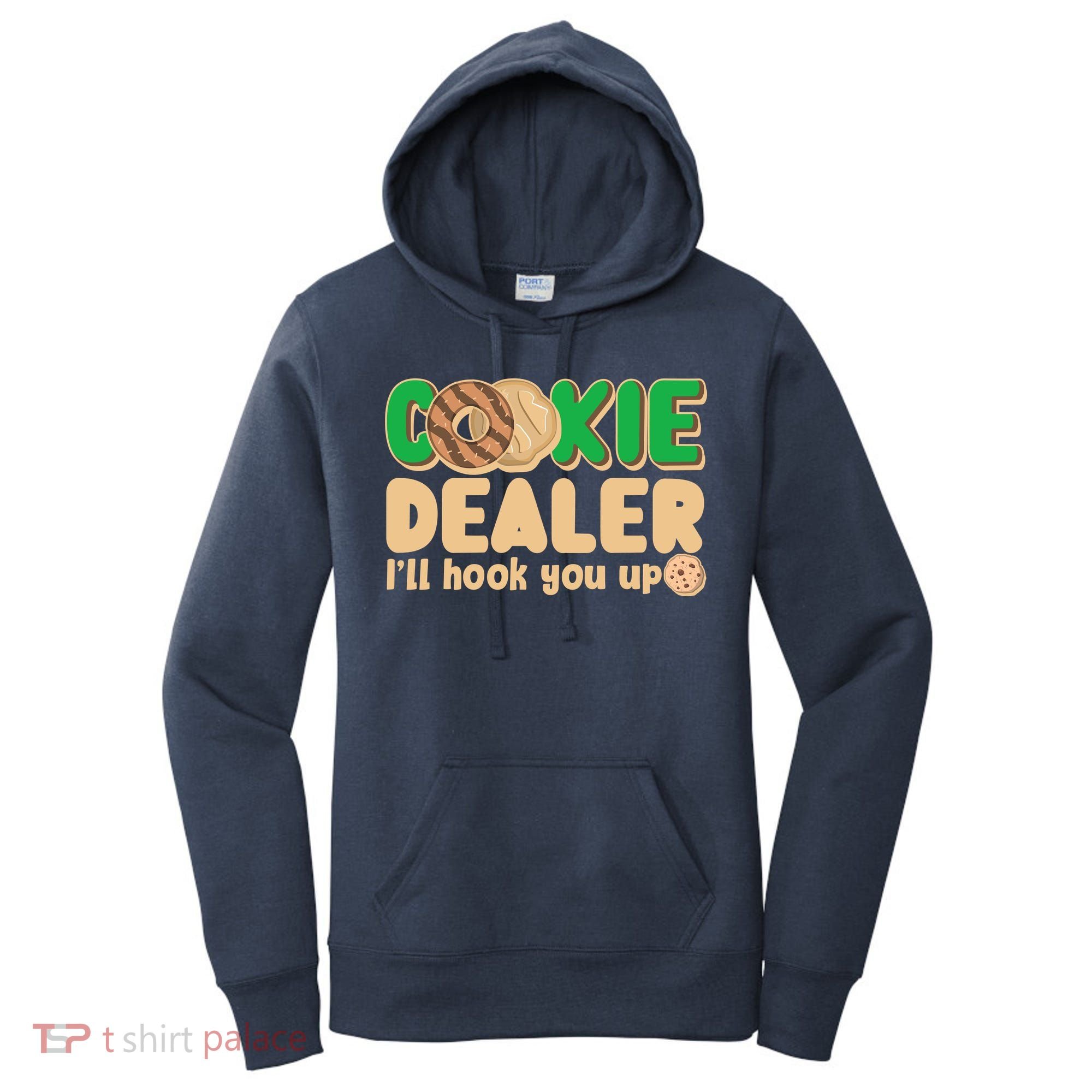 Funny Girl Scout Cookie Dealer I'll Hook You Up Women's Hoodie