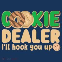 Funny Girl Scout Cookie Dealer I'll Hook You Up Mousepad thumb 1