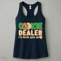 Funny Girl Scout Cookie Dealer I'll Hook You Up Women's Tank Top thumb 3