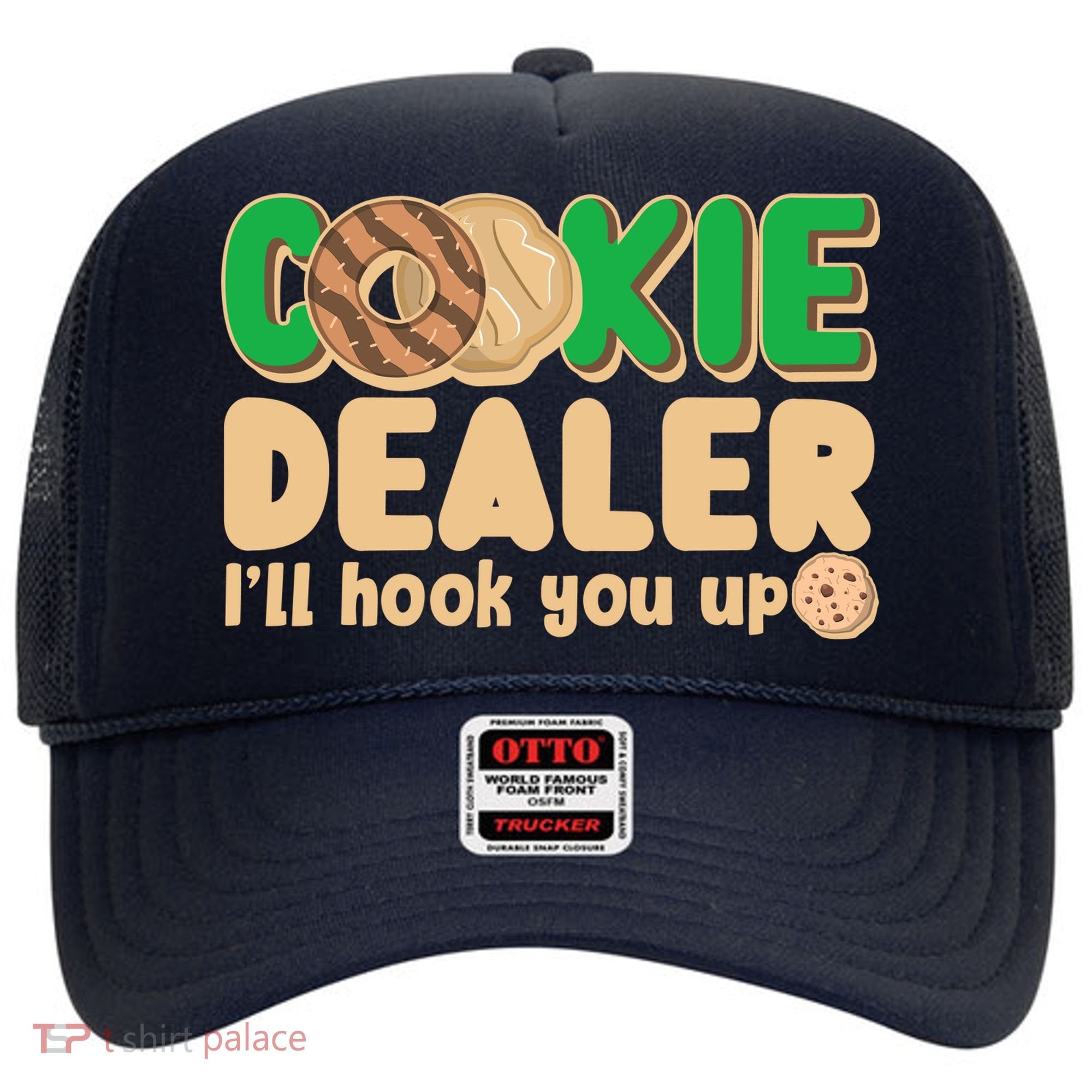 Funny Girl Scout Cookie Dealer I'll Hook You Up Hat