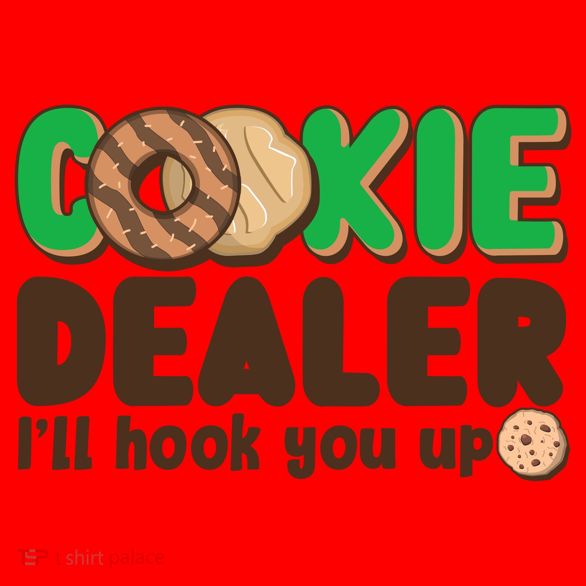 Funny Girl Scout Cookie Dealer I'll Hook You Up Santa Hat