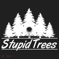 Funny Golfer Stupid Trees Women's Sweatshirt thumb 2