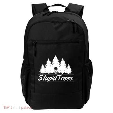 Funny Golfer Stupid Trees Backpack