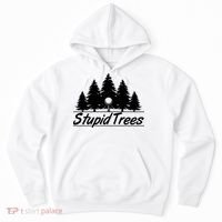 Funny Golfer Stupid Trees Hoodie thumb 0