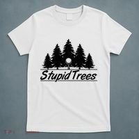 Funny Golfer Stupid Trees T-Shirt thumb 5