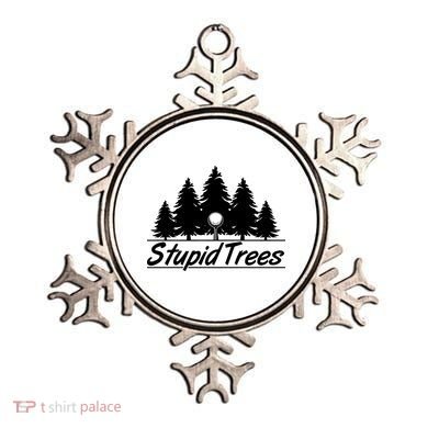 Funny Golfer Stupid Trees Ornament