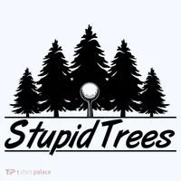 Funny Golfer Stupid Trees Women's T-Shirt thumb 6