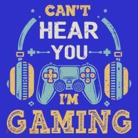 Funny Gamer Saying I CanT Hear You IM Gaming Cool Gift Baby Bodysuit thumb 2