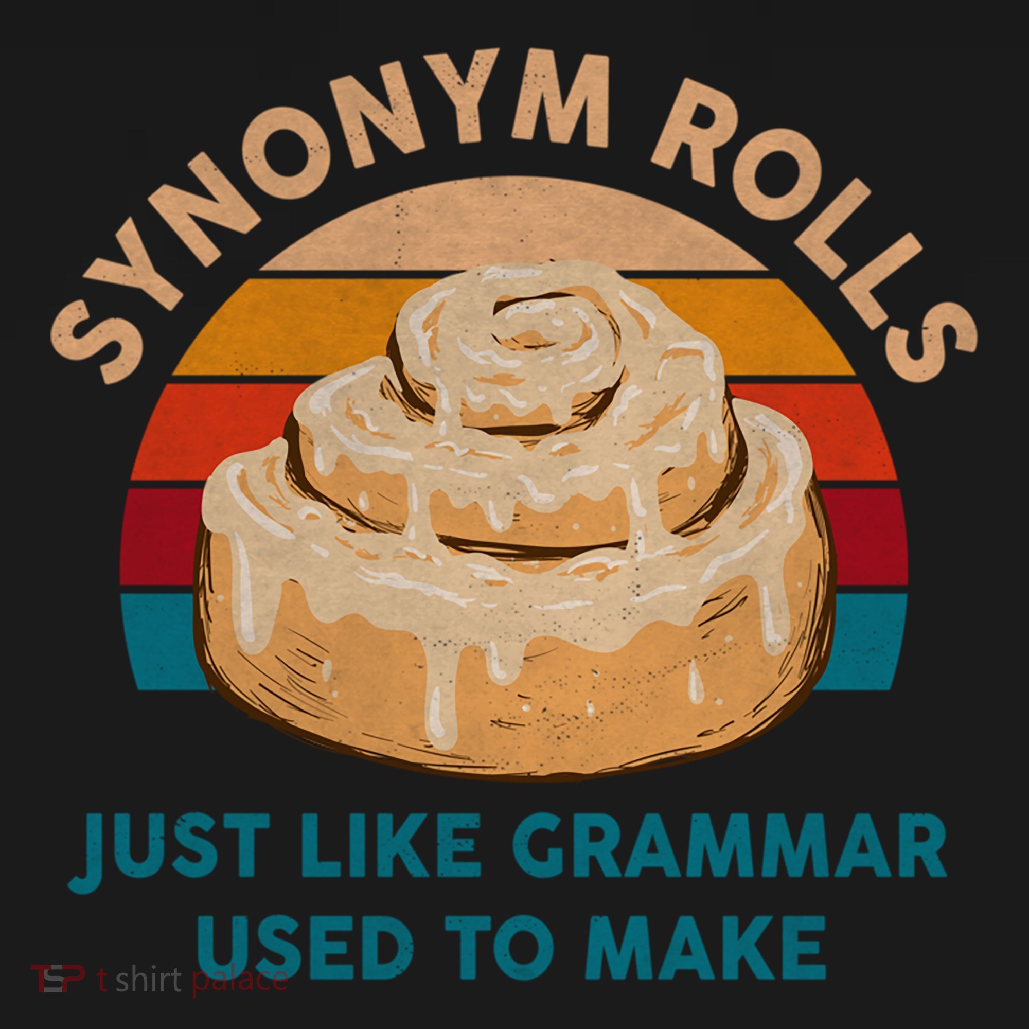 Funny Gift Synonym Rolls English Teacher Student Retro Backpack