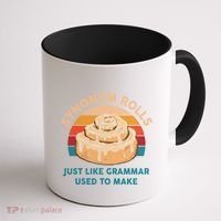 Funny Gift Synonym Rolls English Teacher Student Retro Coffee Mug thumb 1