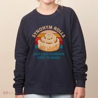 Funny Gift Synonym Rolls English Teacher Student Retro Women's Sweatshirt thumb 0