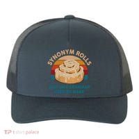 Funny Gift Synonym Rolls English Teacher Student Retro Yupoong Adult 5-Panel Trucker Hat thumb 0