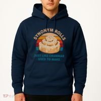Funny Gift Synonym Rolls English Teacher Student Retro Hoodie thumb 2