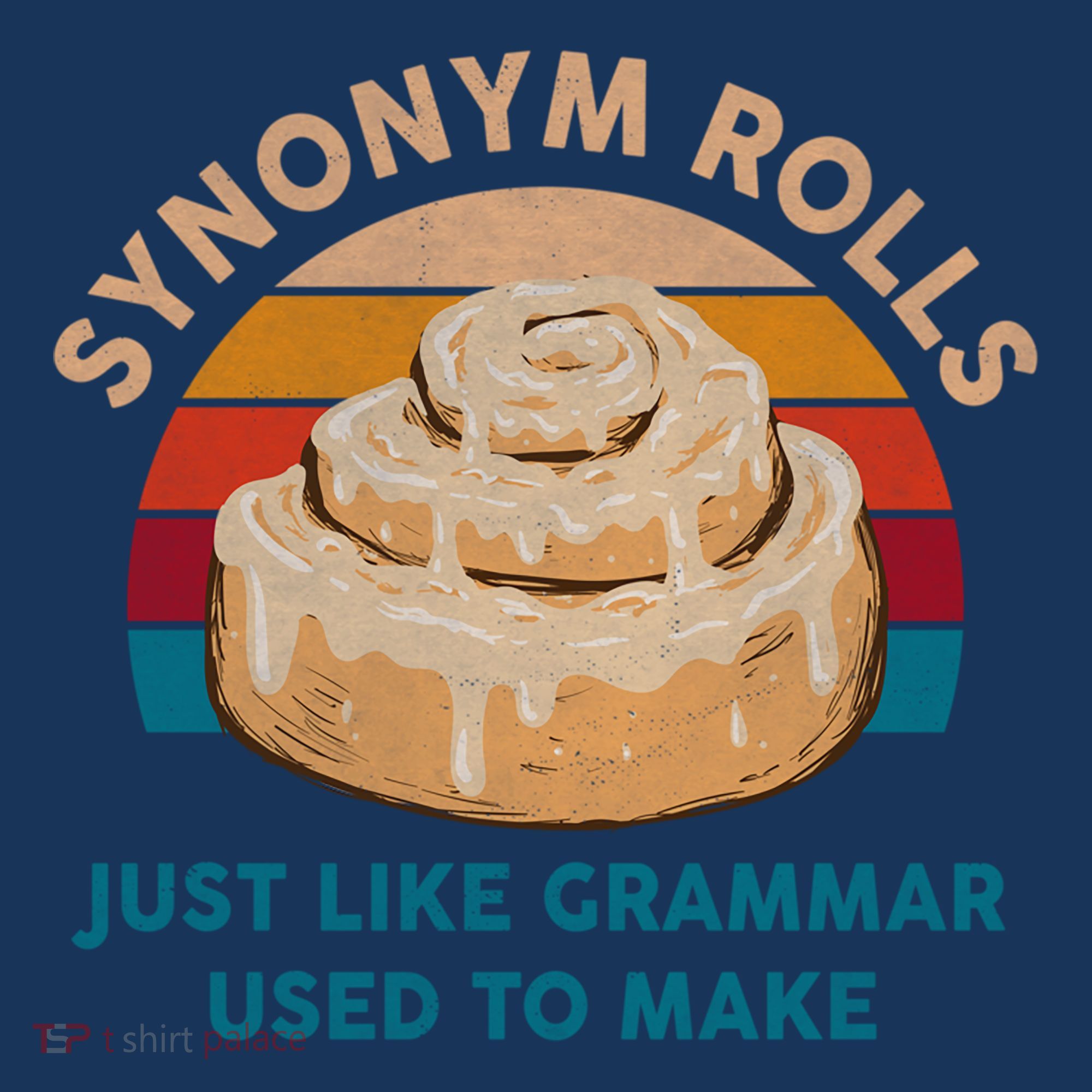 Funny Gift Synonym Rolls English Teacher Student Retro Long Sleeve Shirt