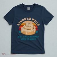 Funny Gift Synonym Rolls English Teacher Student Retro T-Shirt thumb 5
