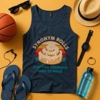Funny Gift Synonym Rolls English Teacher Student Retro Tank Top thumb 4