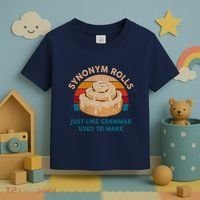 Funny Gift Synonym Rolls English Teacher Student Retro Toddler T-Shirt thumb 3