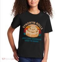 Funny Gift Synonym Rolls English Teacher Student Retro Kids T-Shirt thumb 2