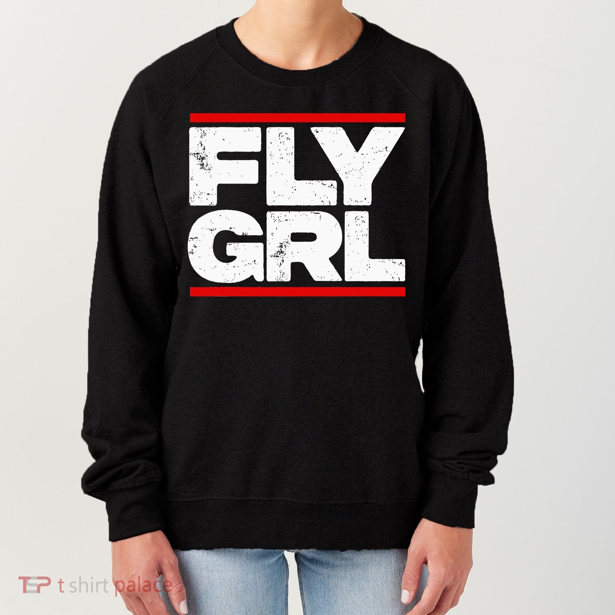 Fly Grl Survival Of The Thickest Mavis Beamont Women's Sweatshirt