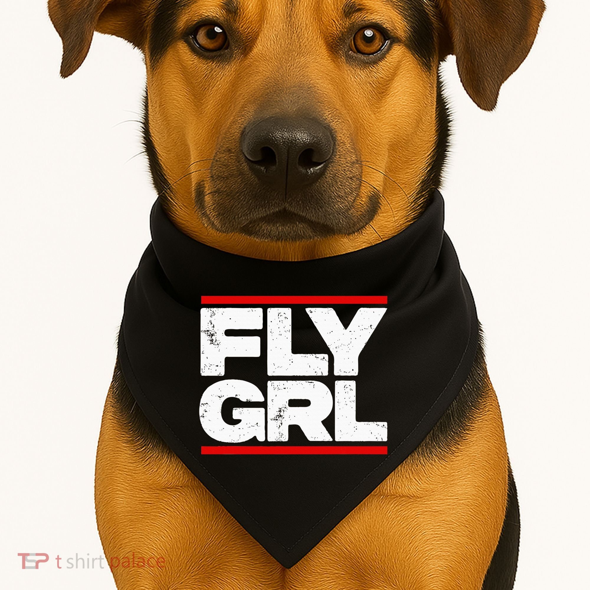 Fly Grl Survival Of The Thickest Mavis Beamont USA-Made Doggie Bandana
