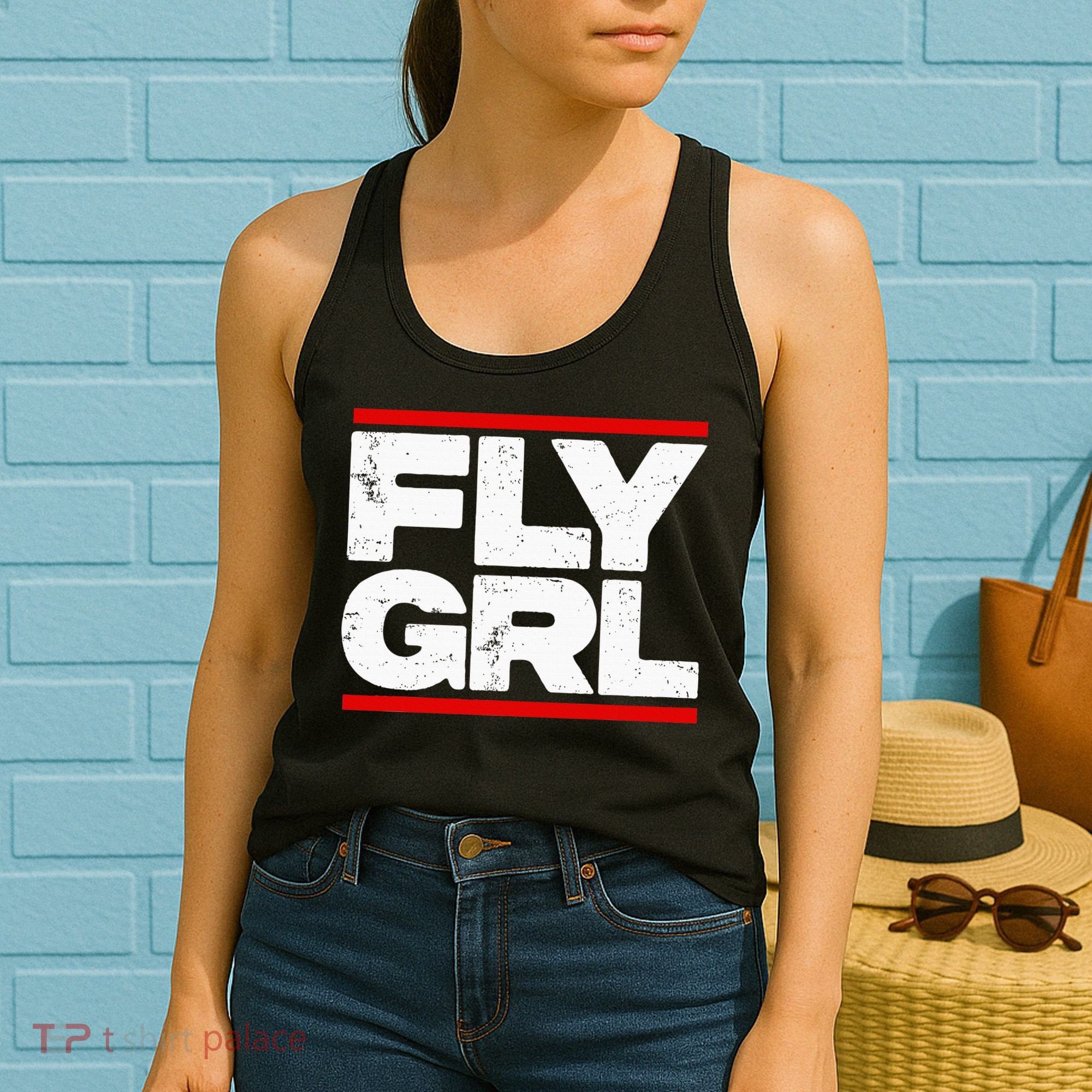 Fly Grl Survival Of The Thickest Mavis Beamont Women's Tank Top