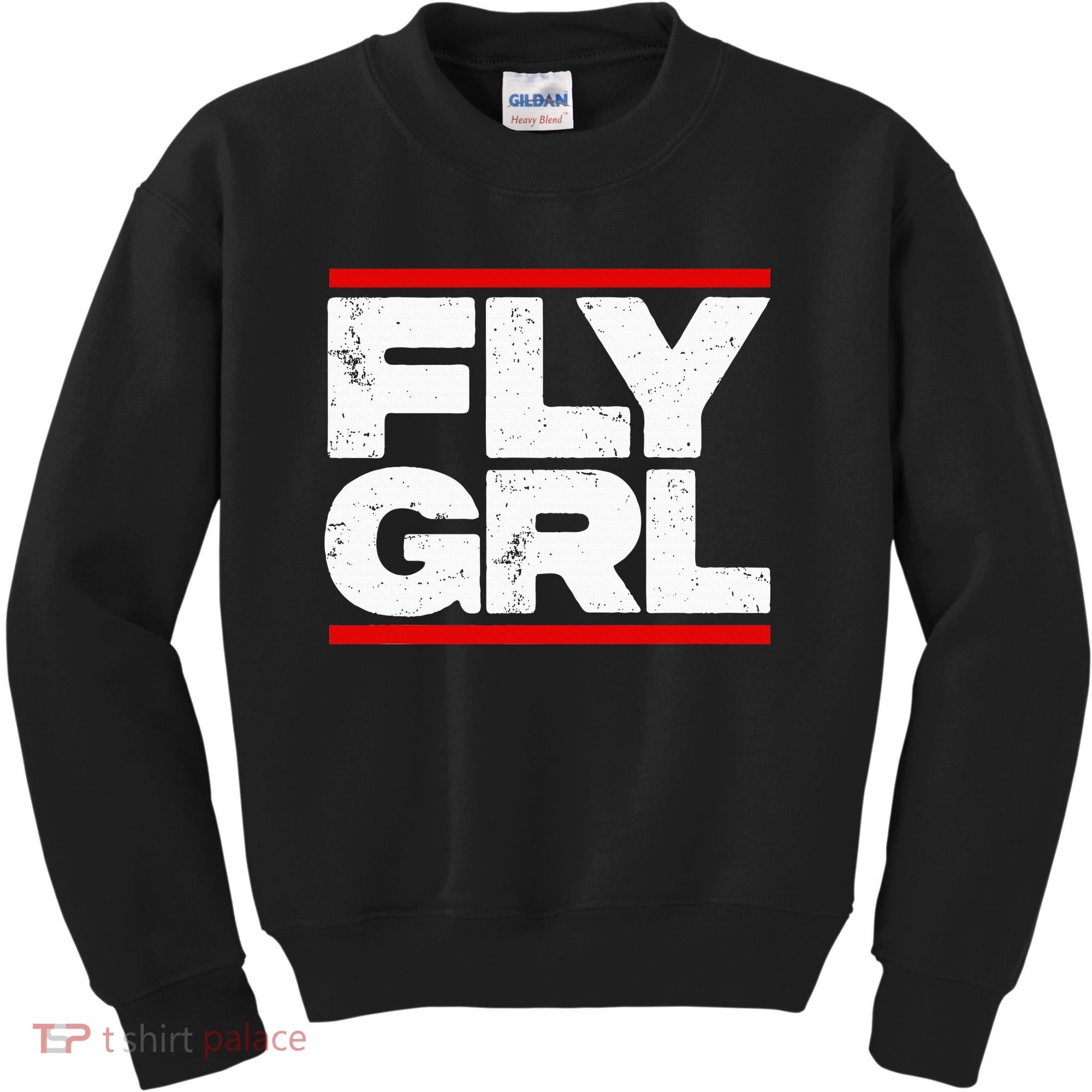 Fly Grl Survival Of The Thickest Mavis Beamont Kids Sweatshirt