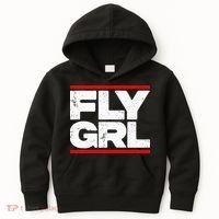 Fly Grl Survival Of The Thickest Mavis Beamont Kids Hoodie thumb 0